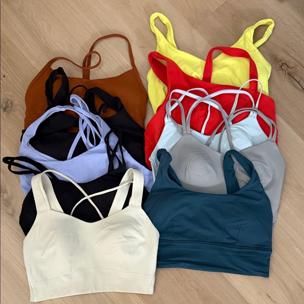 lululemon athletica Multi-Color Sports Bra Collection